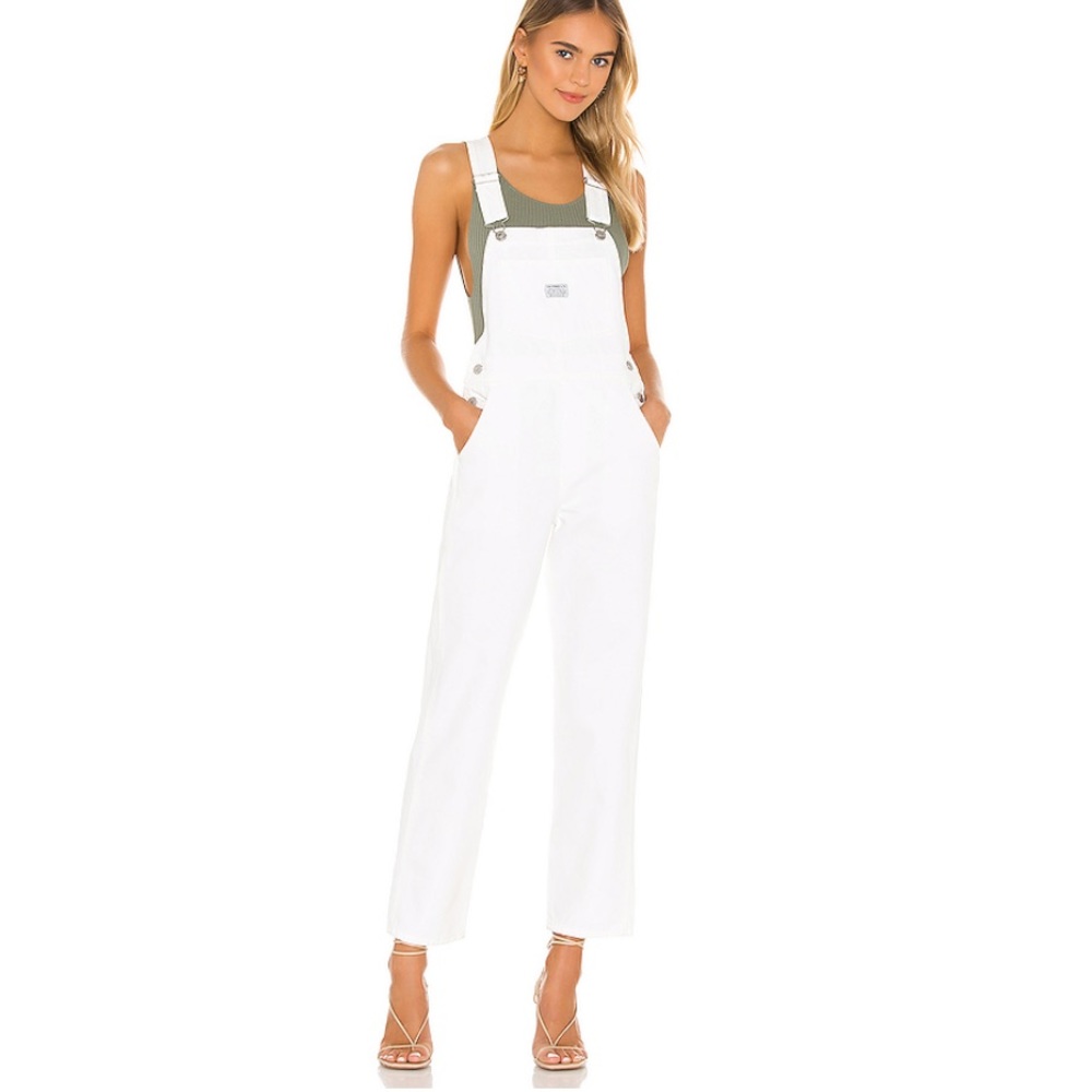 Levi’s White Overalls size XS Revolve